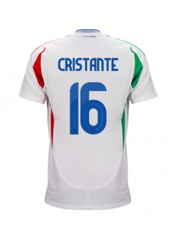 Italija Bryan Cristante #16 Gostujuci Dres EP 2024 Kratak Rukavima